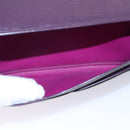 LOUIS VUITTON Epi Portefeiulle Sarah Wallet Purple Cassis M6374K LV Auth KD230-19