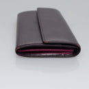 LOUIS VUITTON Epi Portefeiulle Sarah Wallet Purple Cassis M6374K LV Auth KD230-3