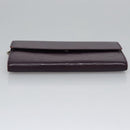 LOUIS VUITTON Epi Portefeiulle Sarah Wallet Purple Cassis M6374K LV Auth KD230-6