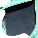 LOUIS VUITTON Monogram Jaguar Papillon Hand Bag Green M46206 LV Auth KD238AM-11