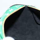 LOUIS VUITTON Monogram Jaguar Papillon Hand Bag Green M46206 LV Auth KD238AM-18