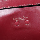 Christian Dior Trotter Canvas Shoulder Bag Red Auth KD240-16