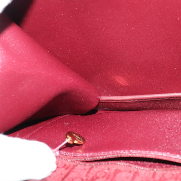 Christian Dior Trotter Canvas Shoulder Bag Red Auth KD240