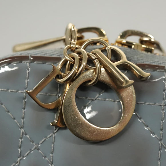 Christian Dior Canage Chain Cell Phone Case Enamel Auth KD241