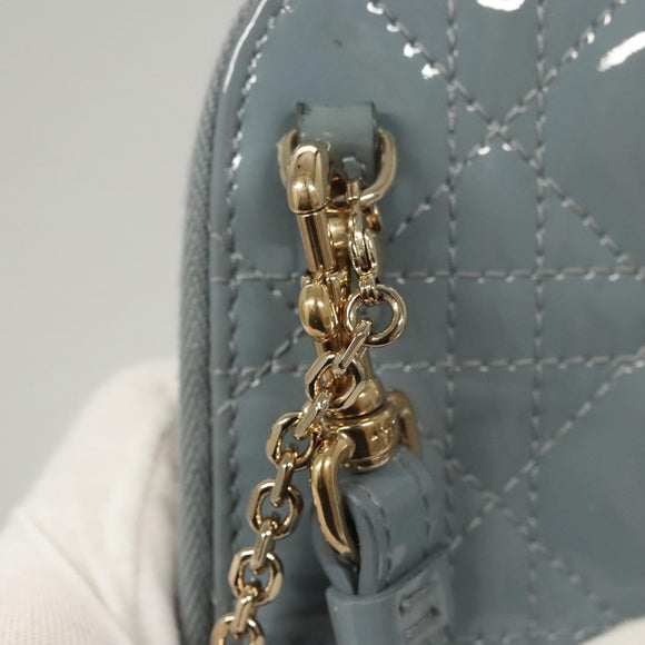 Christian Dior Canage Chain Cell Phone Case Enamel Auth KD241