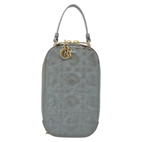 Christian Dior Canage Chain Cell Phone Case Enamel Auth KD241