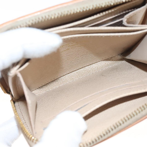 LOUIS VUITTON Monogram Laminated Jacquard Zippy Coin Purse M82483 Auth KD245