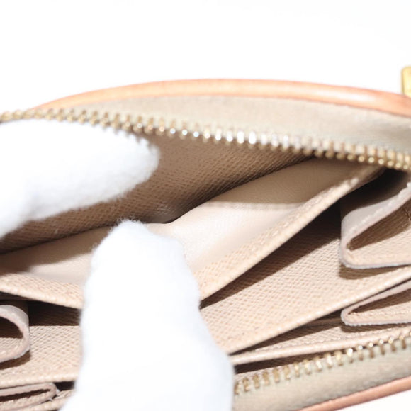 LOUIS VUITTON Monogram Laminated Jacquard Zippy Coin Purse M82483 Auth KD245