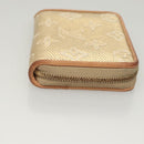 LOUIS VUITTON Monogram Laminated Jacquard Zippy Coin Purse M82483 Auth KD245-3