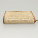 LOUIS VUITTON Monogram Laminated Jacquard Zippy Coin Purse M82483 Auth KD245-6