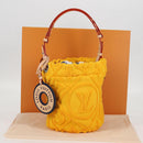 LOUIS VUITTON Bucket LV Vacation Shoulder Bag Pile Yellow M25144 LV Auth KD246SM-12