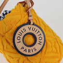 LOUIS VUITTON Bucket LV Vacation Shoulder Bag Pile Yellow M25144 LV Auth KD246SM-8