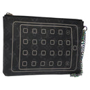 LOUIS VUITTON Monogram Eclipse Fragment iPhone Case M64449 LV Auth KD248-1