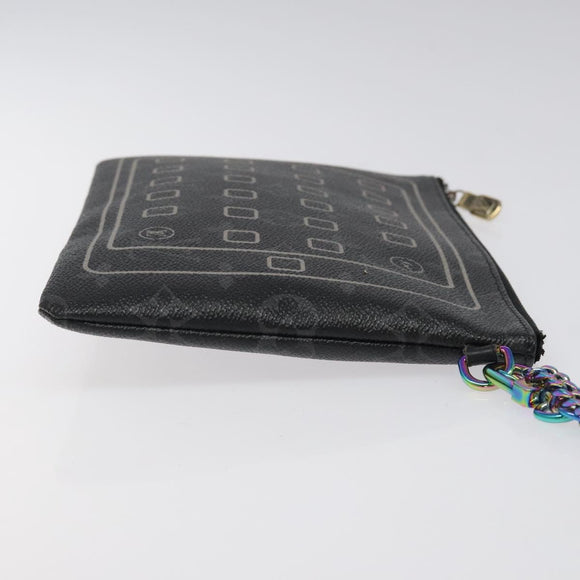 LOUIS VUITTON Monogram Eclipse Fragment iPhone Case M64449 LV Auth KD248