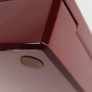 HERMES Daedalus Facet H Jewelry Box plastic Red Auth KD250SM-15