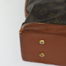 LOUIS VUITTON Monogram Sac Weekend PM Hand Bag M42425 LV Auth KD259-15