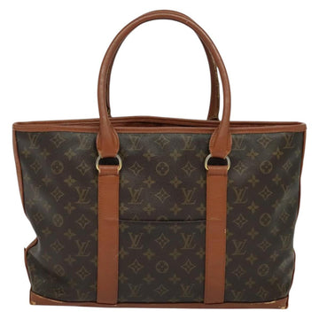 LOUIS VUITTON Monogram Sac Weekend PM Hand Bag M42425 LV Auth KD259 - 0