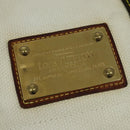 LOUIS VUITTON Antigua Buzas PM Shoulder Bag Canvas White Brown M40042 Auth KD260-14