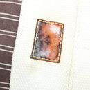 LOUIS VUITTON Antigua Buzas PM Shoulder Bag Canvas White Brown M40042 Auth KD260-16