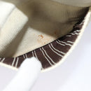 LOUIS VUITTON Antigua Buzas PM Shoulder Bag Canvas White Brown M40042 Auth KD260-21