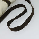 LOUIS VUITTON Antigua Buzas PM Shoulder Bag Canvas White Brown M40042 Auth KD260-7