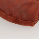 PRADA Shoulder Bag Leather Red Auth KD264-8