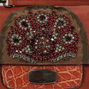 PRADA Shoulder Bag Leather Red Auth KD264-18