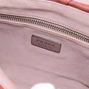 PRADA Shoulder Bag Leather Red Auth KD264-20