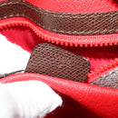 CELINE Shoulder Bag Leather Brown Gold Auth KD269-12