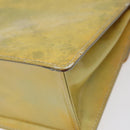 LOUIS VUITTON Monogram Vernis Spring Street Hand Bag Gris M91029 LV Auth KD273-16