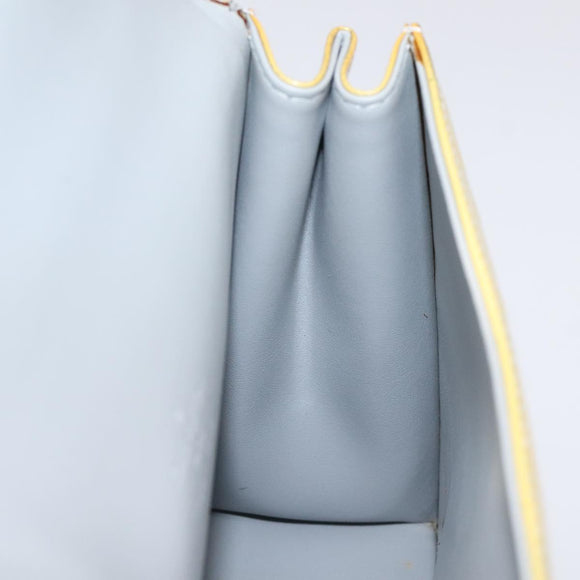 LOUIS VUITTON Monogram Vernis Spring Street Hand Bag Gris M91029 LV Auth KD273