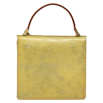 LOUIS VUITTON Monogram Vernis Spring Street Hand Bag Gris M91029 LV Auth KD273 - 0