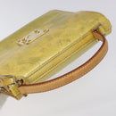 LOUIS VUITTON Monogram Vernis Spring Street Hand Bag Gris M91029 LV Auth KD273-6