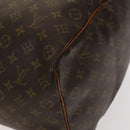 LOUIS VUITTON Monogram Keepall 55 Boston Bag M41424 LV Auth KD301-14
