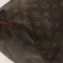 LOUIS VUITTON Monogram Keepall 55 Boston Bag M41424 LV Auth KD301-17