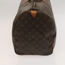 LOUIS VUITTON Monogram Keepall 55 Boston Bag M41424 LV Auth KD301-3
