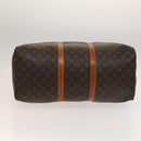 LOUIS VUITTON Monogram Keepall 55 Boston Bag M41424 LV Auth KD301-5
