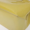 LOUIS VUITTON Monogram Vernis Wilshire PM Hand Bag Broncorail M91452 Auth KD306-10