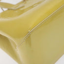 LOUIS VUITTON Monogram Vernis Wilshire PM Hand Bag Broncorail M91452 Auth KD306-11