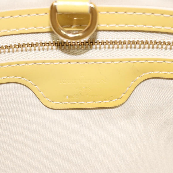 LOUIS VUITTON Monogram Vernis Wilshire PM Hand Bag Broncorail M91452 Auth KD306