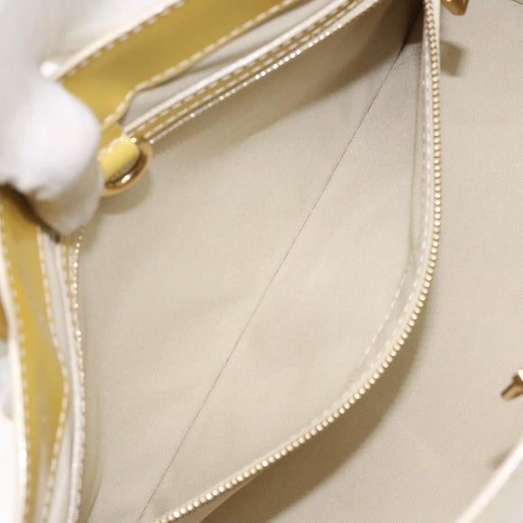 LOUIS VUITTON Monogram Vernis Wilshire PM Hand Bag Broncorail M91452 Auth KD306