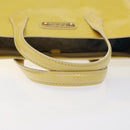 LOUIS VUITTON Monogram Vernis Wilshire PM Hand Bag Broncorail M91452 Auth KD306-7