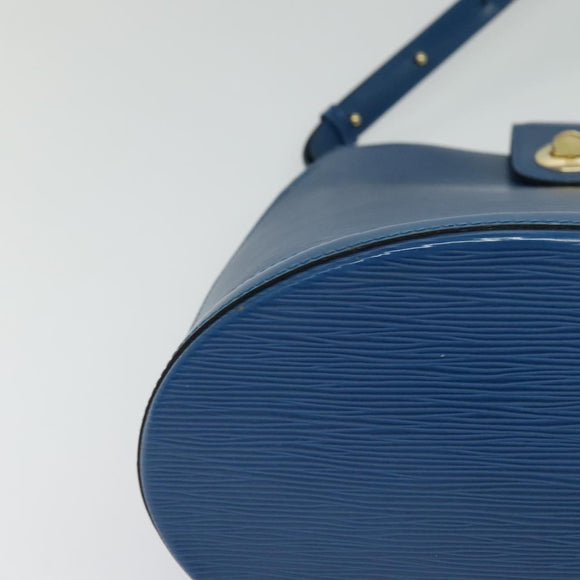 LOUIS VUITTON Epi Cluny Shoulder Bag Blue M52255 LV Auth KD308