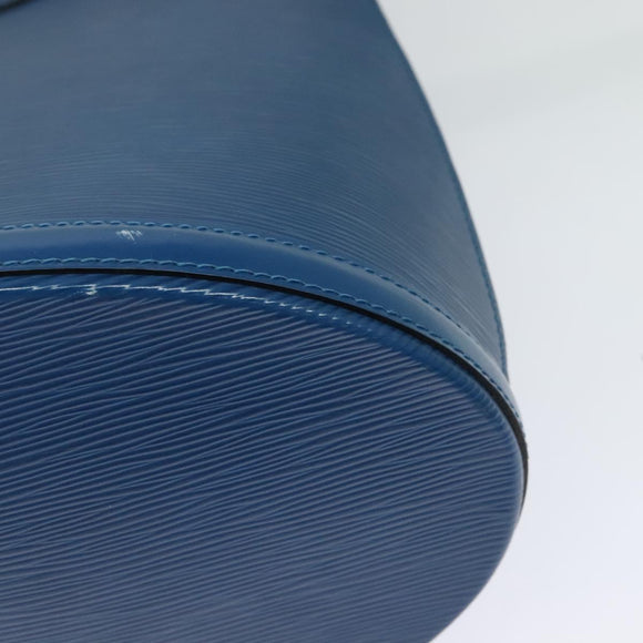 LOUIS VUITTON Epi Cluny Shoulder Bag Blue M52255 LV Auth KD308