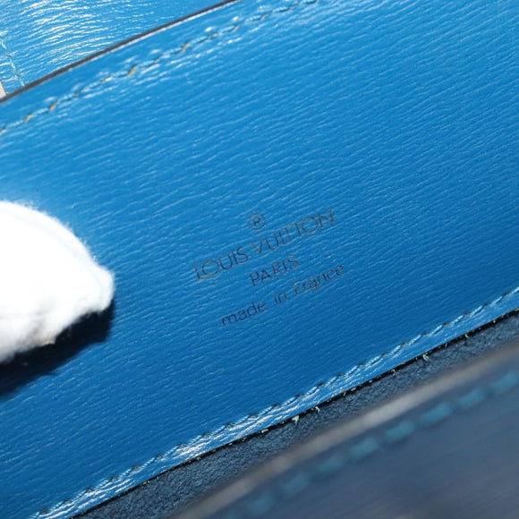 LOUIS VUITTON Epi Cluny Shoulder Bag Blue M52255 LV Auth KD308
