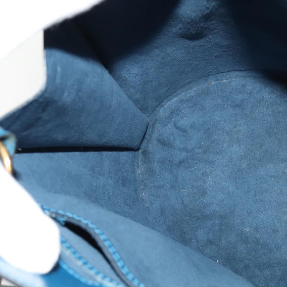 LOUIS VUITTON Epi Cluny Shoulder Bag Blue M52255 LV Auth KD308