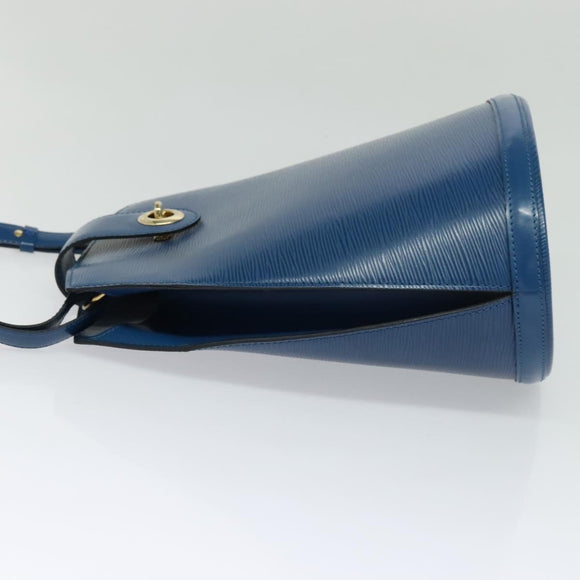 LOUIS VUITTON Epi Cluny Shoulder Bag Blue M52255 LV Auth KD308