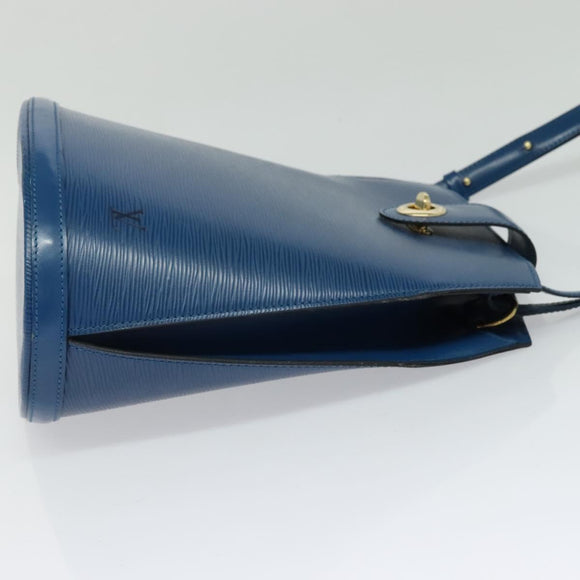 LOUIS VUITTON Epi Cluny Shoulder Bag Blue M52255 LV Auth KD308