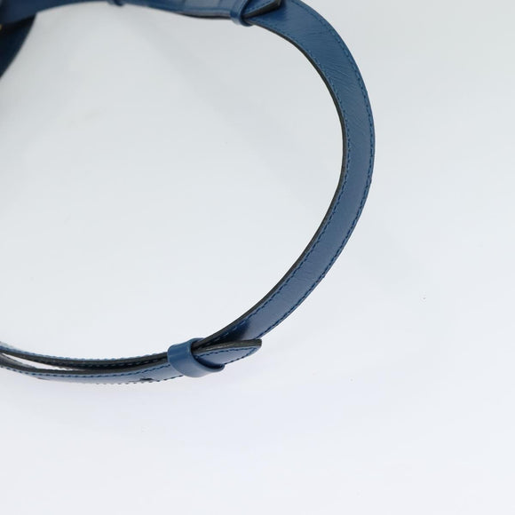 LOUIS VUITTON Epi Cluny Shoulder Bag Blue M52255 LV Auth KD308