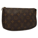 LOUIS VUITTON Monogram Pochette Accessoires Pouch M51980 LV Auth KD340-1